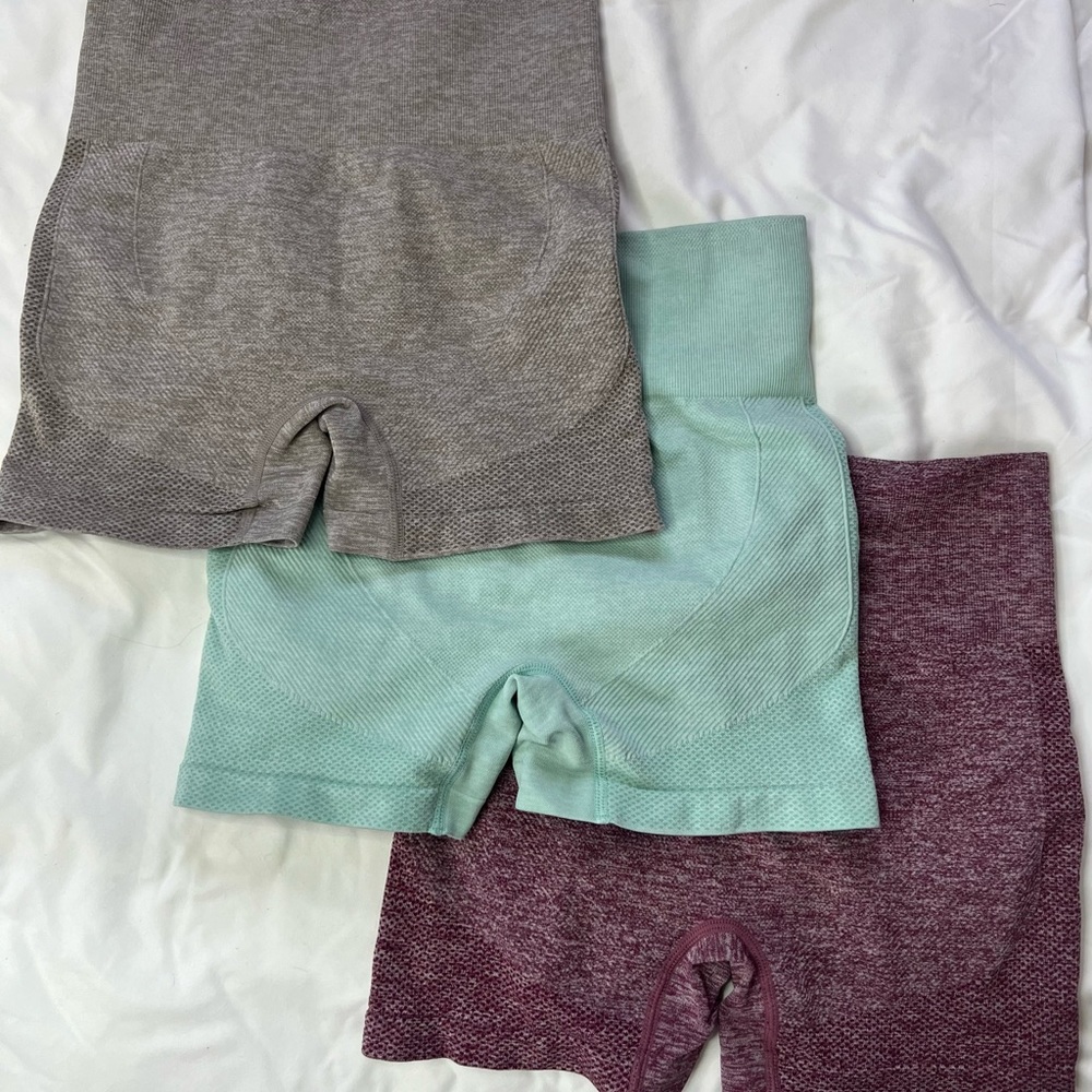 Shein gym shorts set